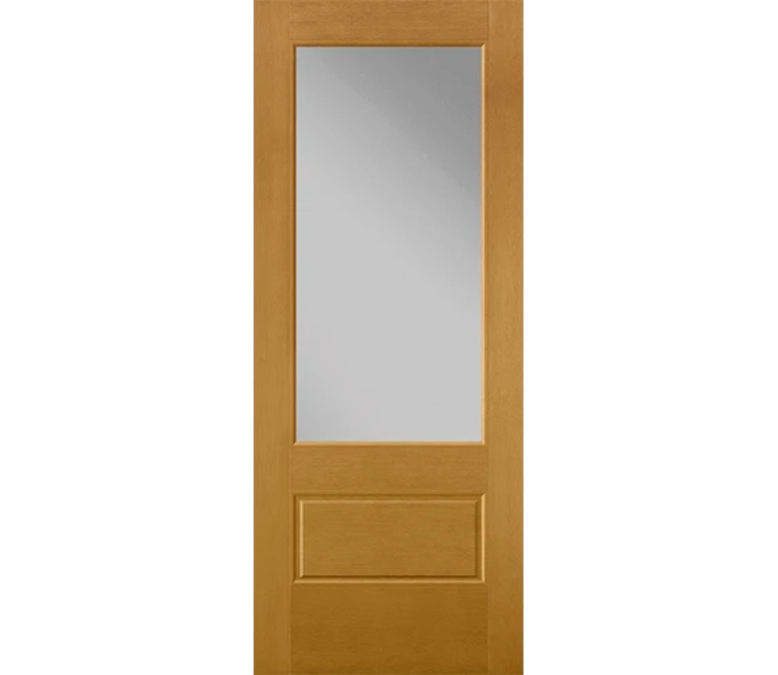 Lake Havasu City 3 Quaters Light Fiberglass Entry Door