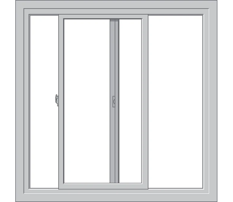 Lake Havasu City Pella Hurricane Shield Series Vinyl Sliding Window