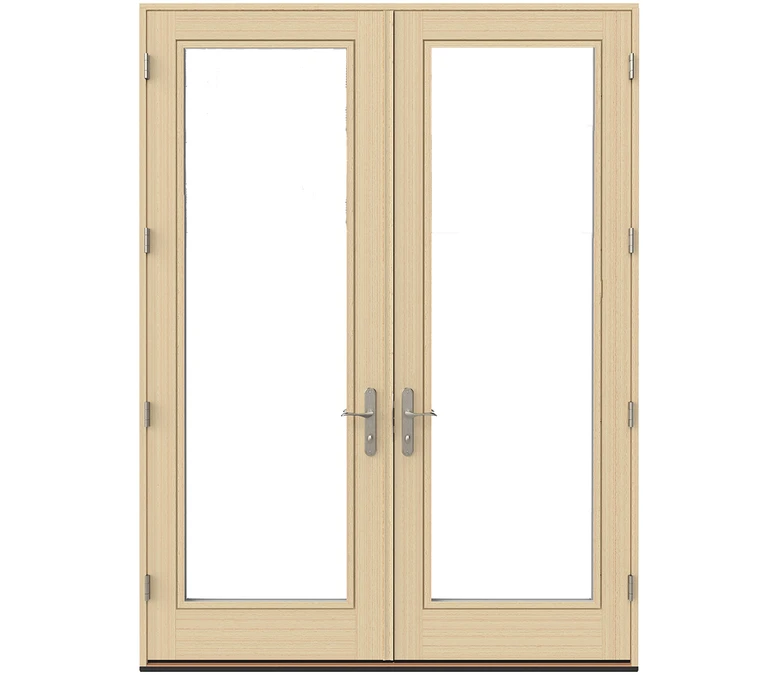 Lake Havasu City Pella Lifestyle Series Wood Double Hinged Patio Doors